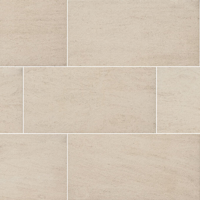 Livingstyle Beige Matte Porcelain Tile