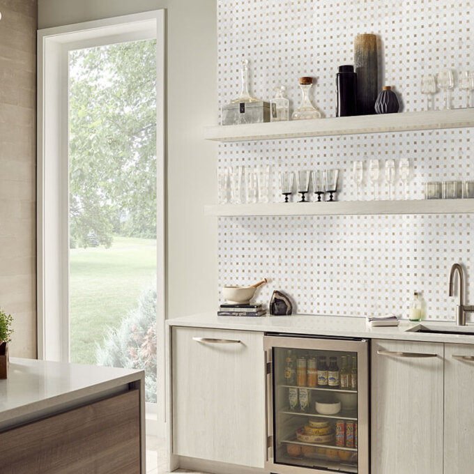 Bianco Dolomite Crema Dotty