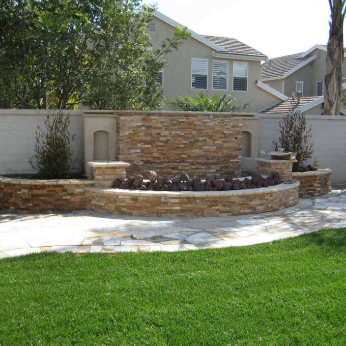 Golden White Ledger Panel