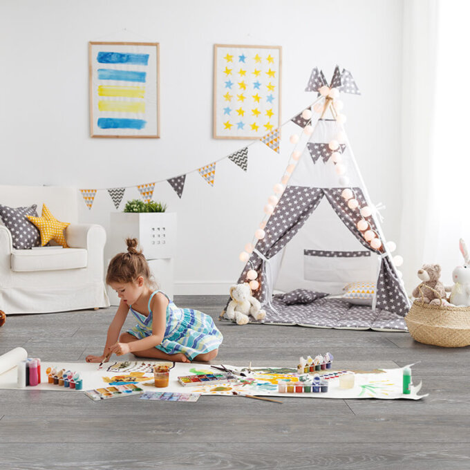 XL Cyrus Finely 9"x60" Vinyl Tile