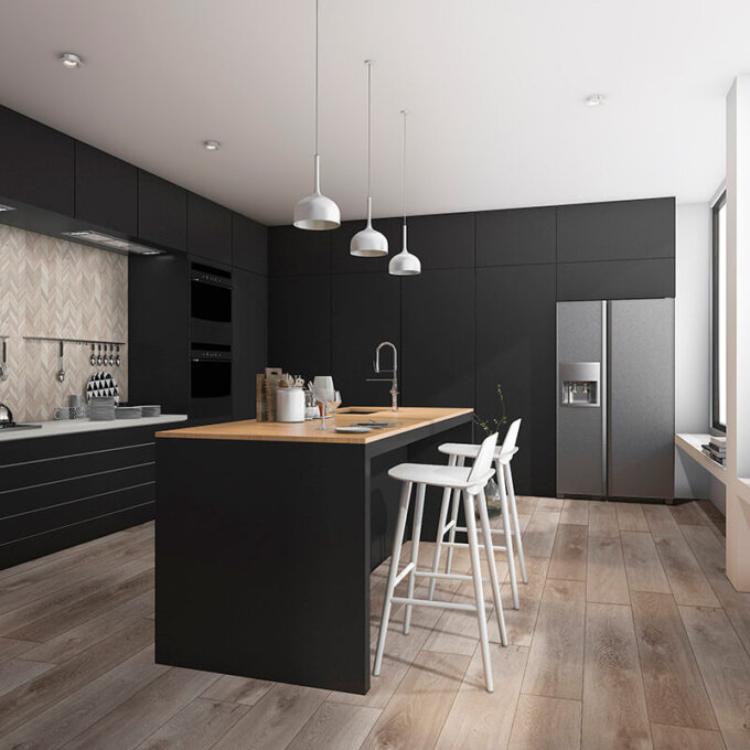 XL Cyrus Whitfield Grey 9"x60" Vinyl Tile