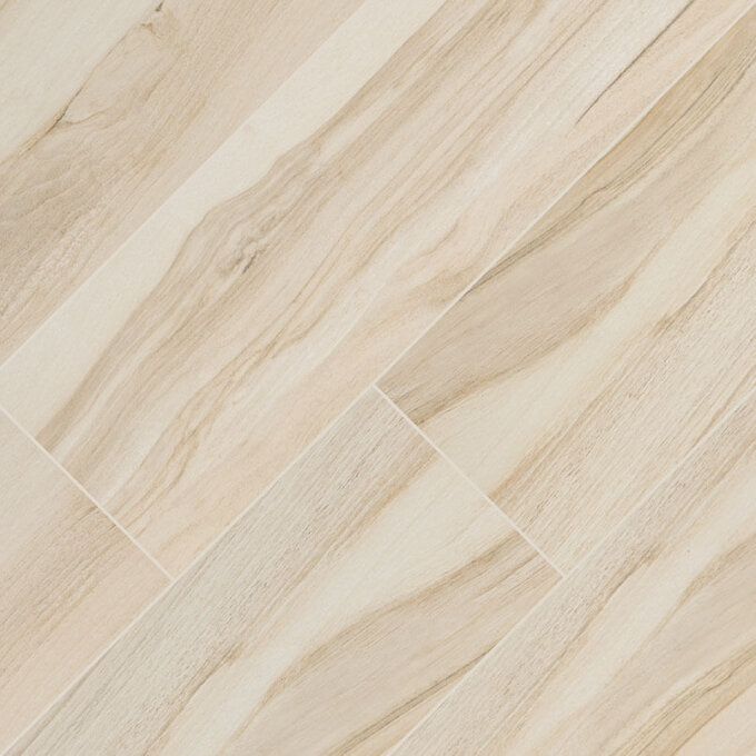 Aspenwood Arctic 9″x48″ Matte Porcelain Tile | Gem Stones Tiles ...