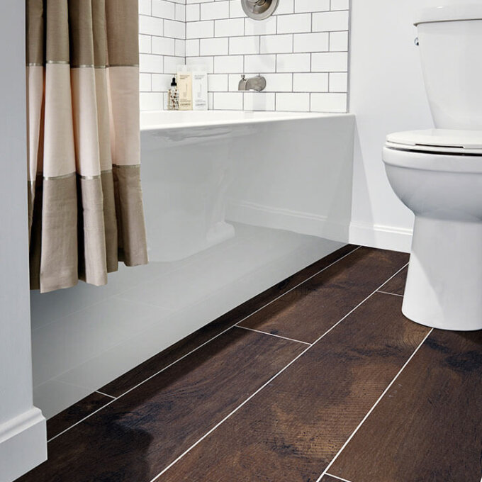 Country River Bark Porcelain Tile