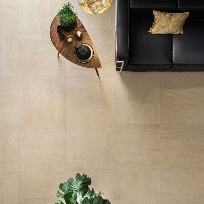 Livingstyle Beige Matte Porcelain Tile