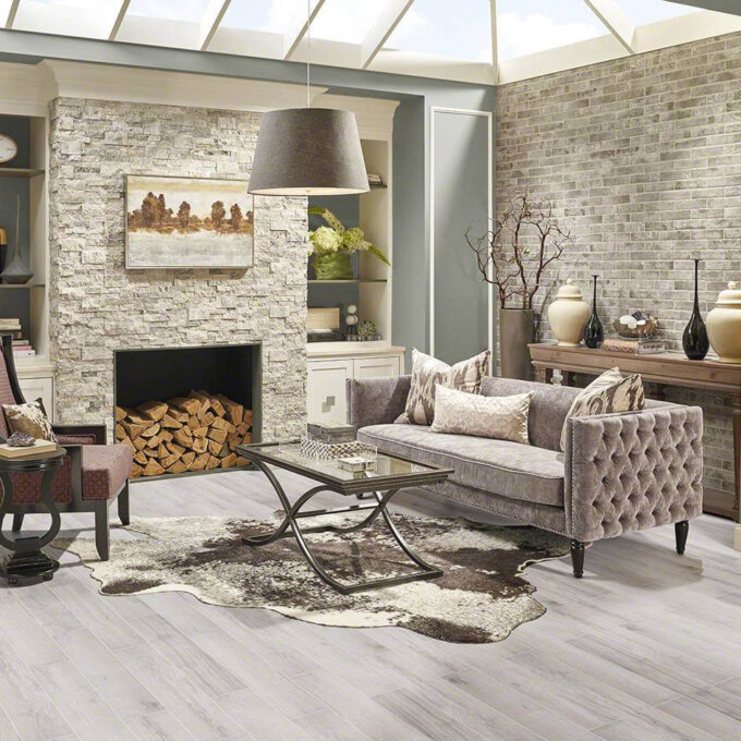 Palmetto Bianco 6"x36" Matte Porcelain Tile