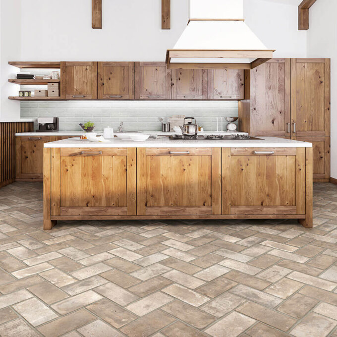 Brickstone Capella Ivory 5"x10" Porcelain Tile