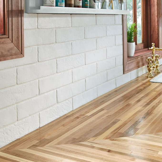 Brickstone Capella White 2"x10" Porcelain Tile