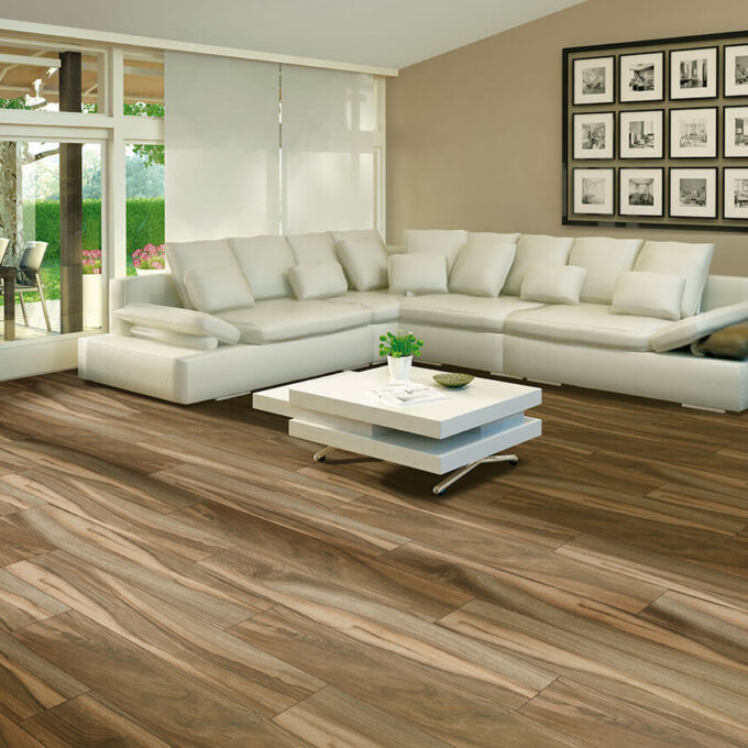 Aspenwood Café 9"x48" Matte Porcelain Tile