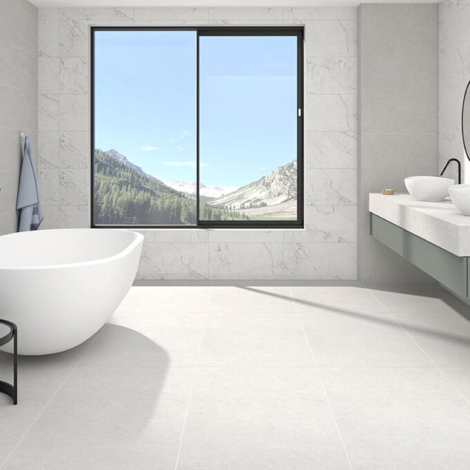 Kaya Carrara Bianco Porcelain Tile
