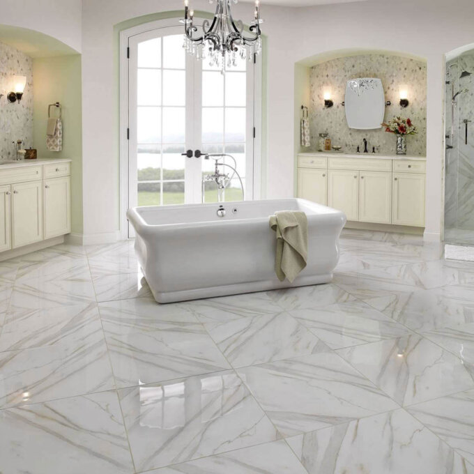 Pietra Calacatta Porcelain Tile