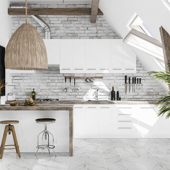 Pietra Calacatta Porcelain Tile