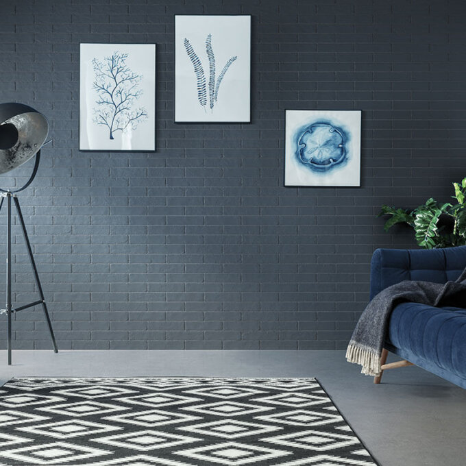 Brickstone Capella Cobble 2"x10" Porcelain Tile