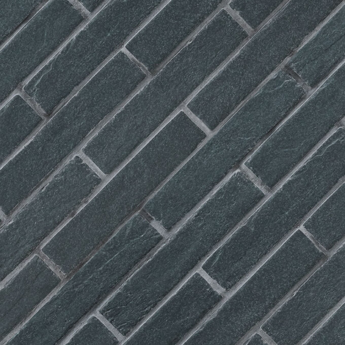 Brickstone Capella Cobble 2"x10" Porcelain Tile