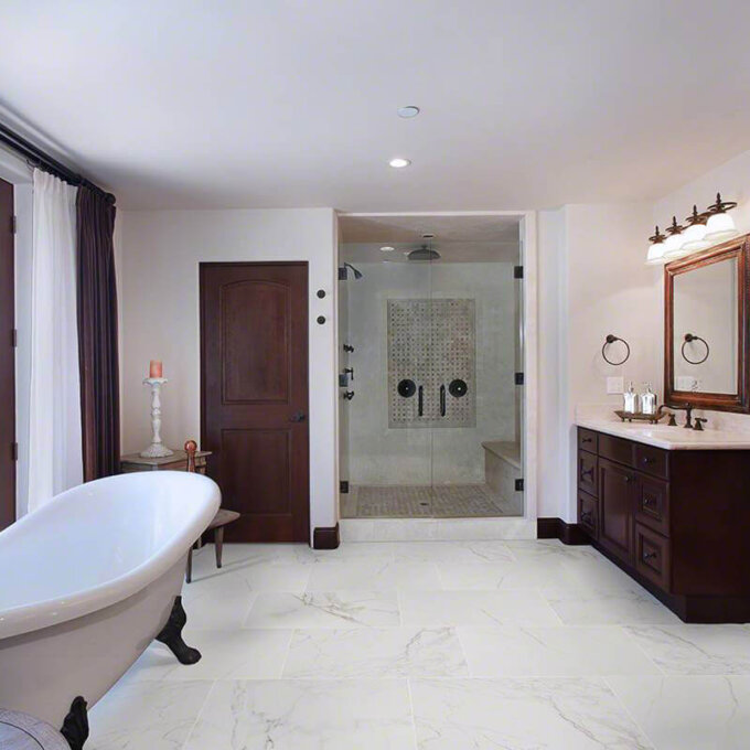 Pietra Carrara Porcelain Tile