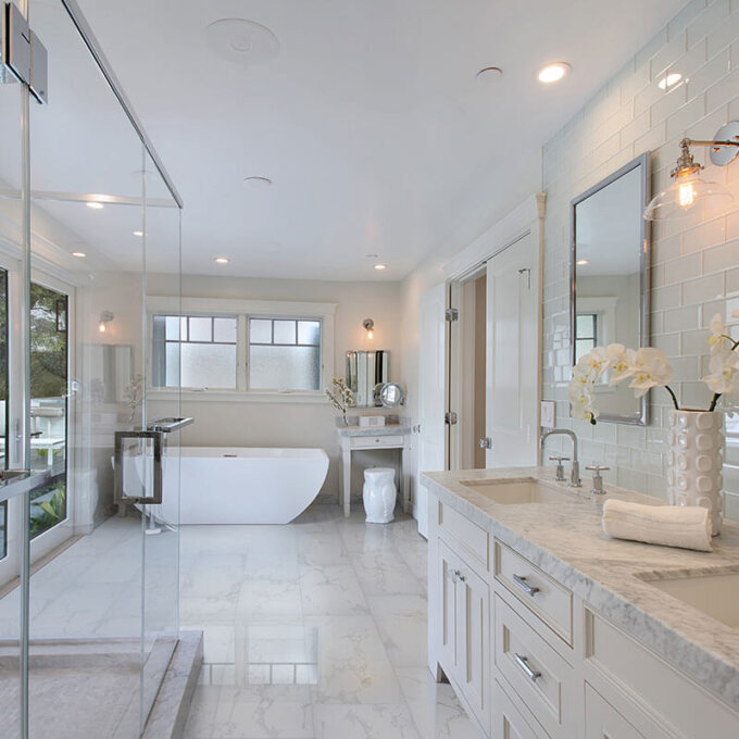 Praia Carrara Porcelain Tile