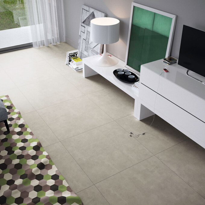 Monza Cemento 35"x35" Porcelain Tile