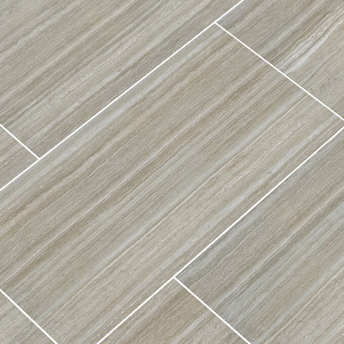 Essentials Charisma Silver 12"x24" Matte Porcelain Tile