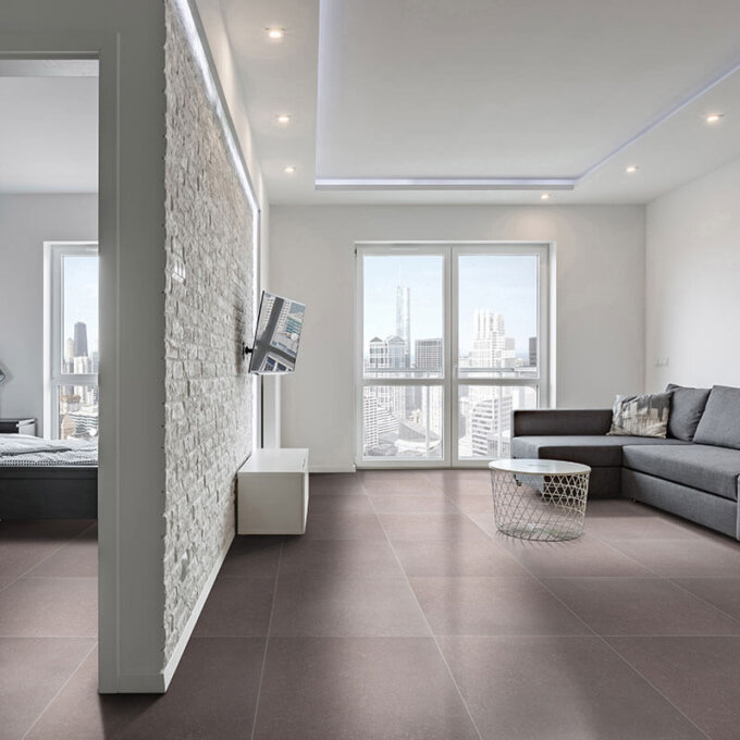 Dimensions Concrete Matte Porcelain Tile