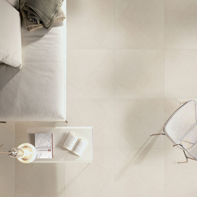 Livingstyle Cream Matte Porcelain Tile