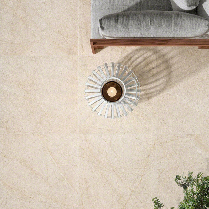 Livingstyle Cream Matte Porcelain Tile