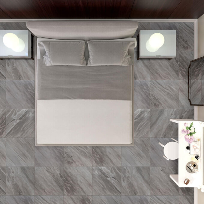 Eden Bardiglio Porcelain Tile