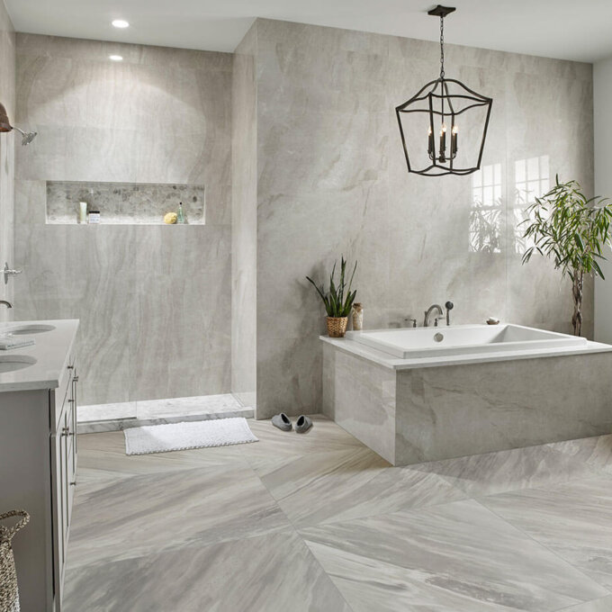 Eden Bardiglio Porcelain Tile