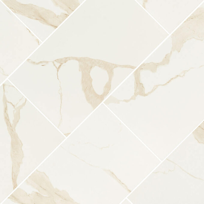 Eden Calacatta Porcelain Tile