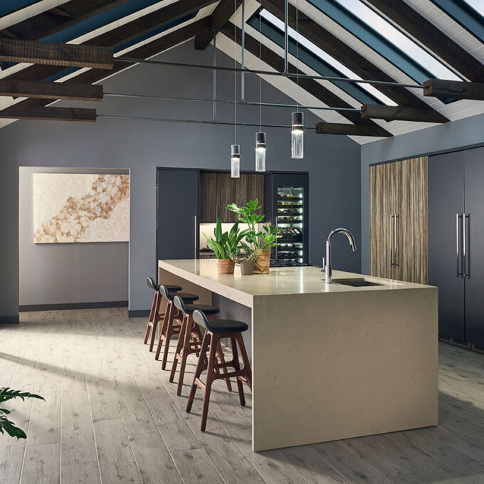 Celeste Grayseas 8"x40" Matte Porcelain Tile