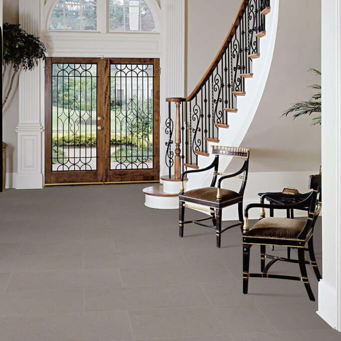 Dimensions Gris Matte Porcelain Tile