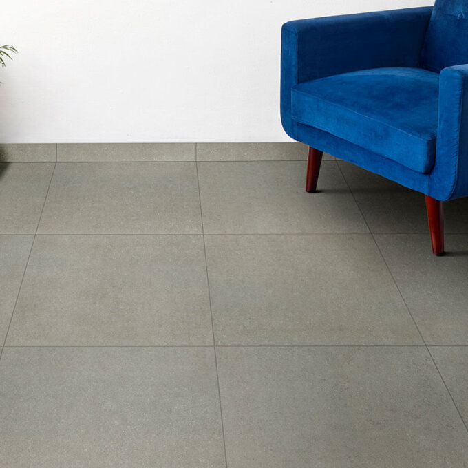 Dimensions Gris Matte Porcelain Tile