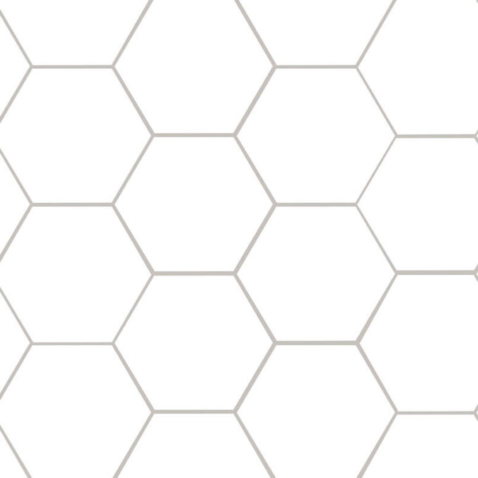 Hexley Ecru 10" Matte Hexagon Porcelain Tile
