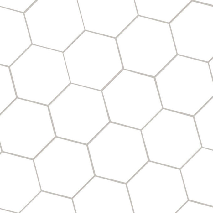 Hexley Ecru 10" Matte Hexagon Porcelain Tile