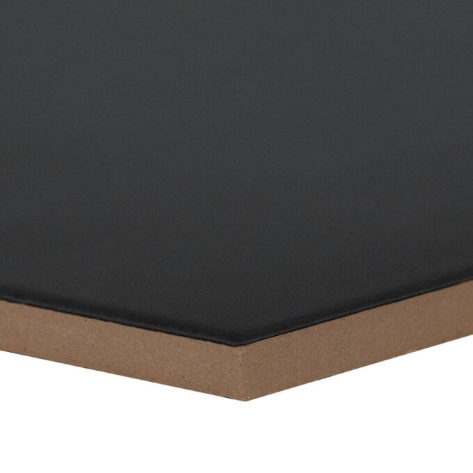 Hexley Graphite 10" Matte Hexagon Porcelain Tile