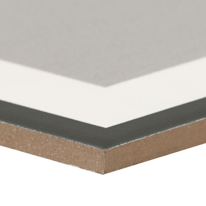 Hexley Hive 10" Matte Hexagon Porcelain Tile