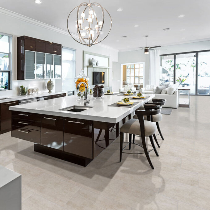 Gridscale Ice 12"x24" Matte Porcelain Tile