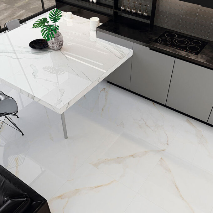Monza Marbello 35"x35" Porcelain Tile