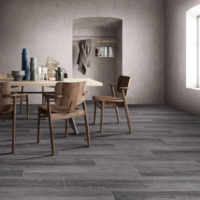 Belmond Mercury 8"x40" Matte Porcelain Tile