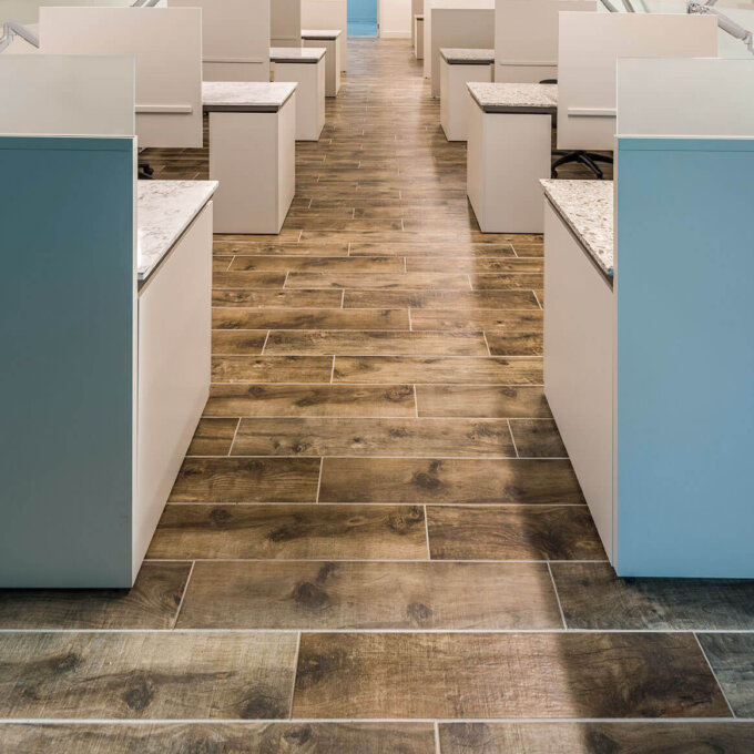 Country River Moss 8"x48" Matte Porcelain Tile