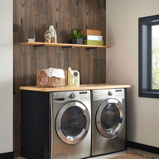 Antoni Nero 6"x36" Matte Porcelain Tile