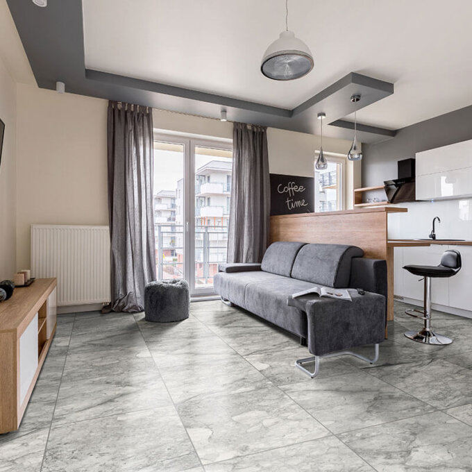 Kaya Onda Grey Porcelain Tile