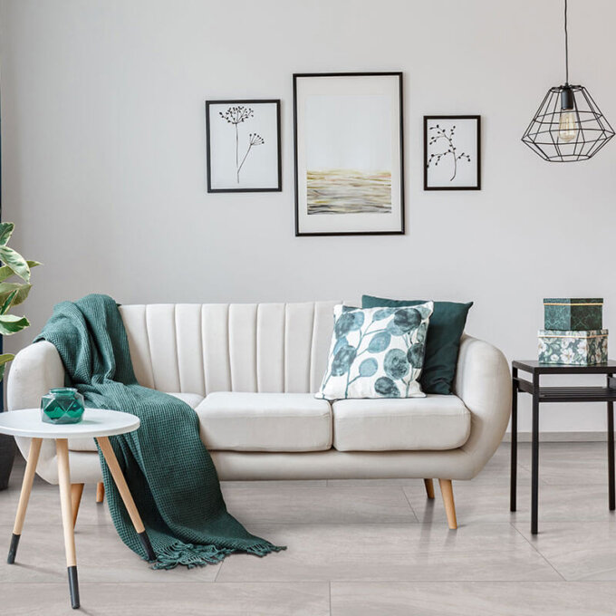 Praia Grey Porcelain Tile