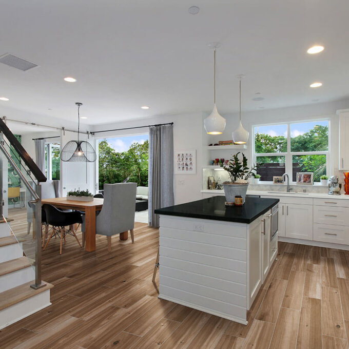 Havenwood Saddle 8"x36" Matte Porcelain Tile