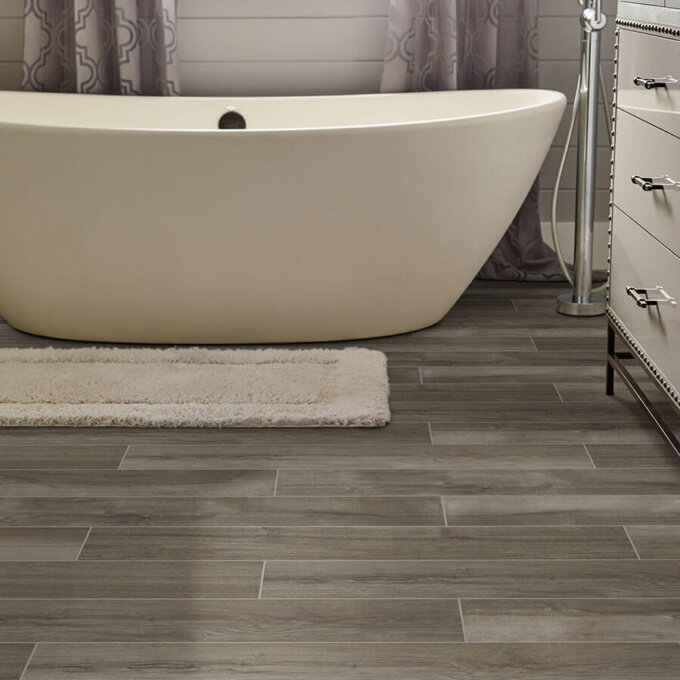 Palmetto Smoke 6"x36" Matte Porcelain Tile