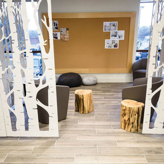 Palmetto Smoke 6"x36" Matte Porcelain Tile