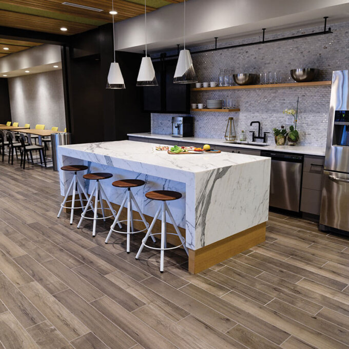 Palmetto Smoke 6"x36" Matte Porcelain Tile