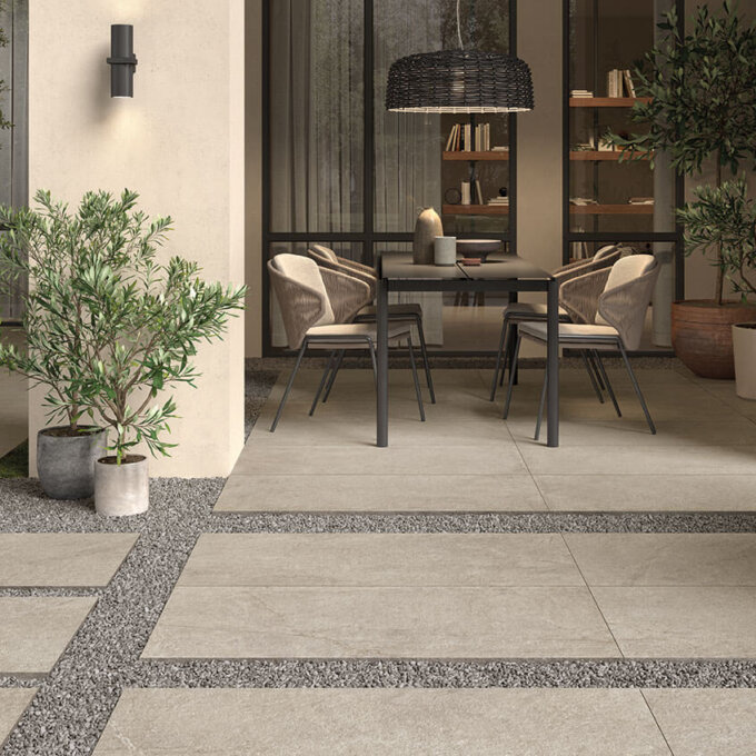 Soreno Taupe 2CM Arterra Porcelain Paver