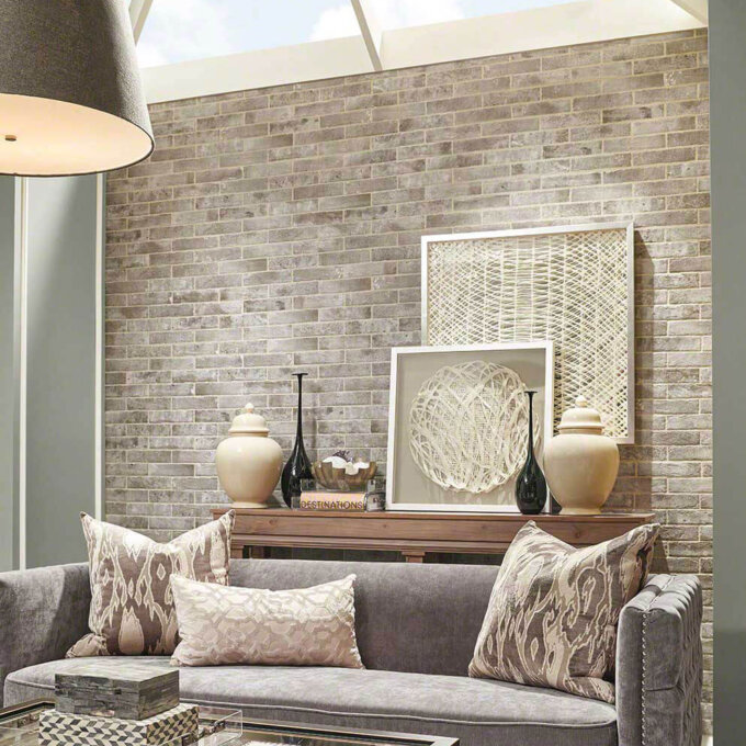 Brickstone Capella Taupe 2"x10" Porcelain Tile