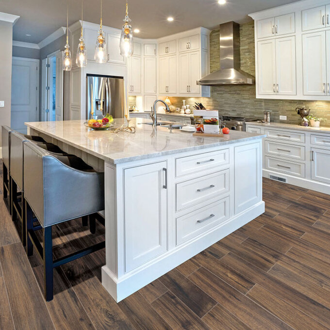 Palmetto Walnut 6"x36" Matte Porcelain Tile