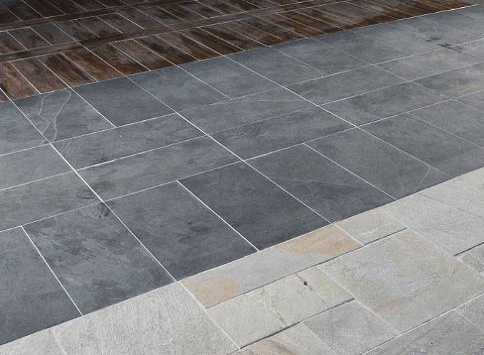 Montauk Black Slate Tile