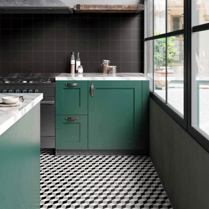 Retromix Cube CM 6"x6" Matte Porcelain Tile